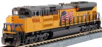 SD70ACe EMD 9066 of the Union Pacific - digital sound fitted