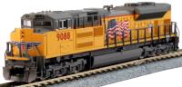 SD70ACe EMD 9088 of the Union Pacific - digital sound fitted