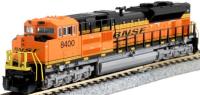 SD70ACe EMD 8780 of the BNSF - digital fitted