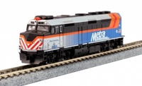 F40PH EMD 181 of Chicago Metra - digital sound fitted