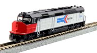 176-9205-DCC SDP40F Type I EMD 501 of Amtrak - digital fitted