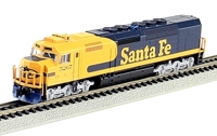 176-9213-DCC SDP40F Type IVa EMD 5267 of the Santa Fe - digital fitted