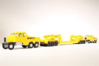 17702 Wimpey Scammell Constructor x 2 & 24 wheel Girder Trailer