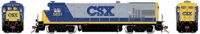 18021 B36-7 GE 5809 of CSX - ditch lights 