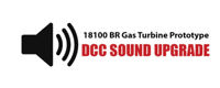 18100-SOUND GWR/BR Gas Turbine 18100 DCC Sound Upgrade Package