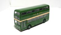 18107 1960's XA type Leyland Atlantean d/deck bus in green "Stockton Corp."