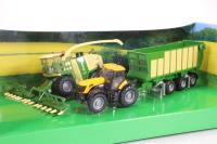 1812 Krone Big X Havester, JCB 8250 Tractor and Trailer Set
