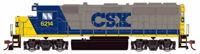 18261 GP40-2 EMD 6942 of the CSX
