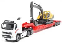 185002 Volvo FH12 with EC210 excavator 185002 Volvo FH12 with EC210 excavator