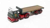 DG186001 ERF LV with flatbed trailer "Eddie Stobart Ltd"