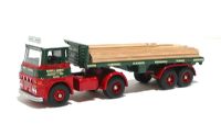 DG186002 ERF LV flatbed trailer with wood load "Brian Harris Transport"