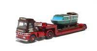 DG186006 ERF LV low loader & boat "Robert Walker Ltd"