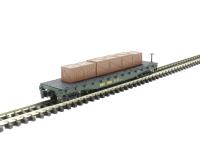 18952 Flat Car of the Maine Central Railroad with Crated Load