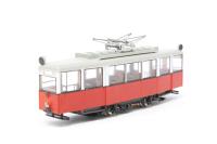 19001Liliput Motorised Tram in Red & White