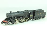 Class 8F 2-8-0 8177 in LMS Black