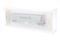 19152 4-bay cylindrical covered hopper of the Santa Fe - grey 314783