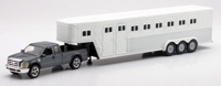 19413 Ford F-250 with Long Horse Trailer