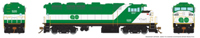 19501 F59PH EMD 520 of the GO Transit - digital sound fitted