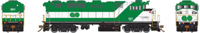 19505 F59PH EMD 557 of the GO Transit - digital sound fitted