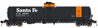 Class TK-O Welded Tank Car of the Atchison Topeka and Santa Fe (Car Journal Oil) 98054