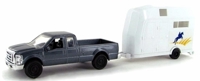 19835E Ford F-250 Super Duty Pickup Truck with Horse Trailer