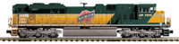 SD70ACe with Hi-Rail Wheels, Chicago and North Western #1995  - Proto-Sound 3 fitted