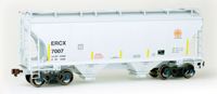 Trinity 3281 2-Bay Covered Hopper of the Excel Railcar 7007