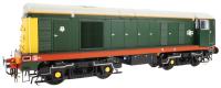 Class 20 in BR green with headcode discs (Tinsley Railtour condition)