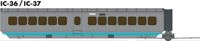203101 UAC TurboTrain Additional Coach UAC/DOT