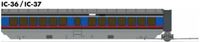 203102 UAC TurboTrain Additional Coach PC/DOT