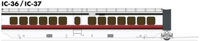 203103 UAC TurboTrain Additional Coach Early AMTK