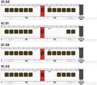 203105 UAC TurboTrain Completion Pack CN Rail