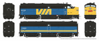21109 FPA-2u & FPB-2u MLW 6758 & 6858 of the Via Rail Canada 