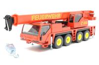2110Siku Fire Engine Crane Truck