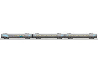 2127390 High Speed Train 3-Car Expansion Set, Amtrak "Acela"