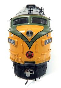 220571 FP9A GMD 6535 of the Canadian National - digital sound fitted