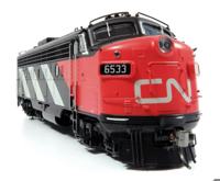 220575 FP9A GMD 6533 of the Canadian National - digital sound fitted