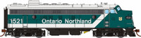 222527 FP7 EMD 1517 of the Ontario Northland - digital sound fitted