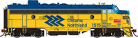 222529 FP7 EMD 1502 of the Ontario Northland - digital sound fitted