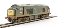 Class 23 Baby Deltic D5905 in BR Green with small yellow ends - weathered