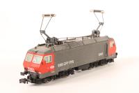 23249 Re 4/4 Electric Locomotive in Black and Red of the SBB Epoch V