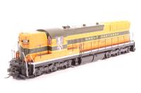 2396 EMD SD7 #556 of the Great Northern Railroad (DCC sound on board)