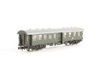 24321 1st/2nd Class Composite Coach of the DB Epoch III in Green