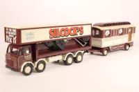 24801 Leyland 8-wheel Dodgem Truck & Caravan 'Silcock's'