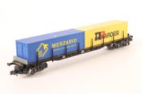 2481 Container Wagon "Merzario" of the DB