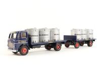 24901 Leyland Beaver Flatbed with Trailer & Tank load 'Guinness'