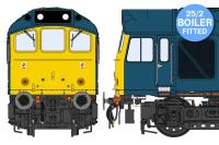 Class 25/2 25086 in BR blue with boiler