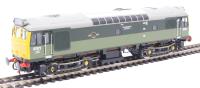 Class 25/3 D7672 “Tamworth Castle” in BR two tone green - 1990s railtour condition