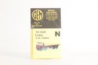 2540 Foden 8-Wheel Flatbed Kit