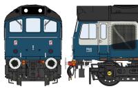 Class 25/3 ETHEL train heating unit 97252 in BR blue and grey